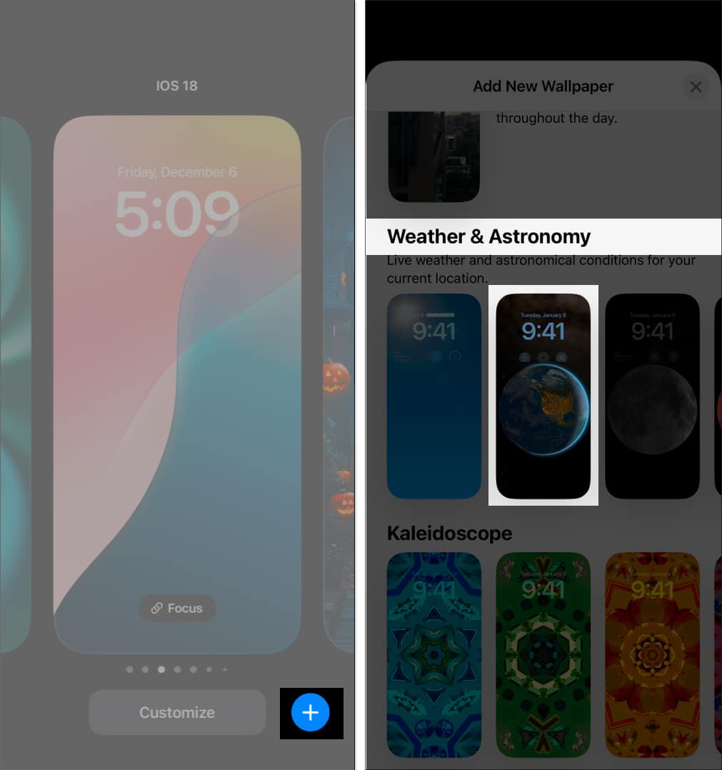 Setting a Live Wallpaper for the iPhone Lock Screen