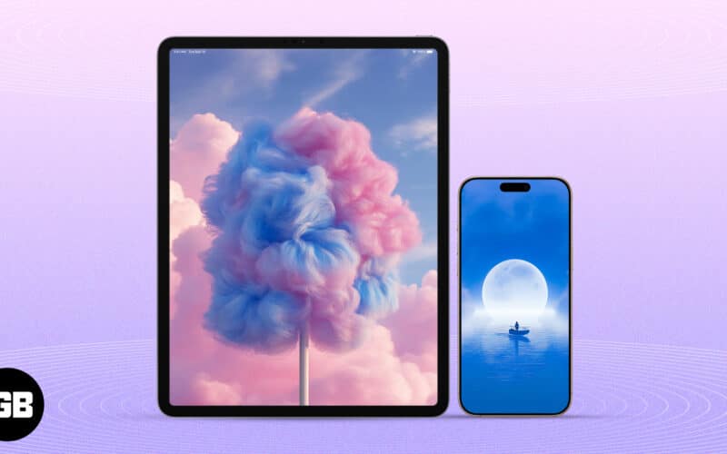 Pastel wallpapers for iPhone and iPad