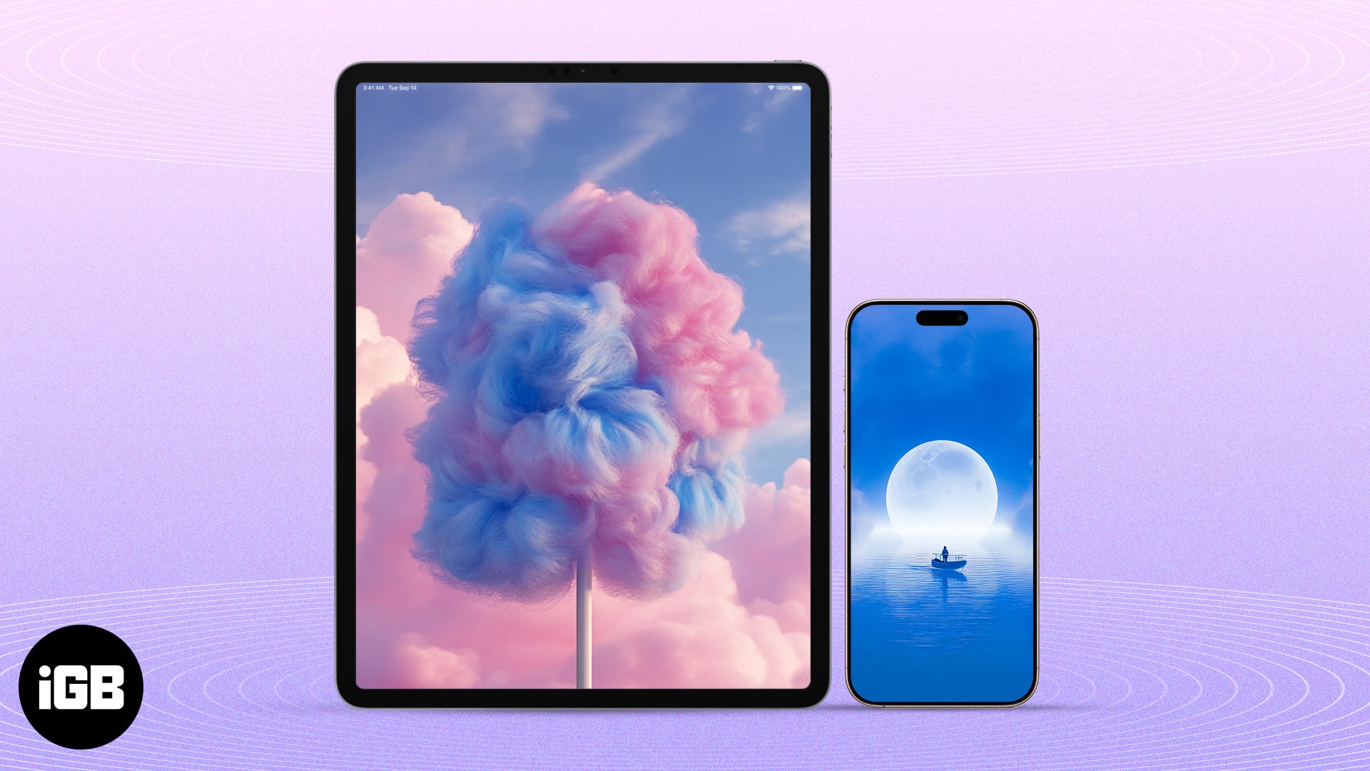 Pastel wallpapers for iPhone and iPad