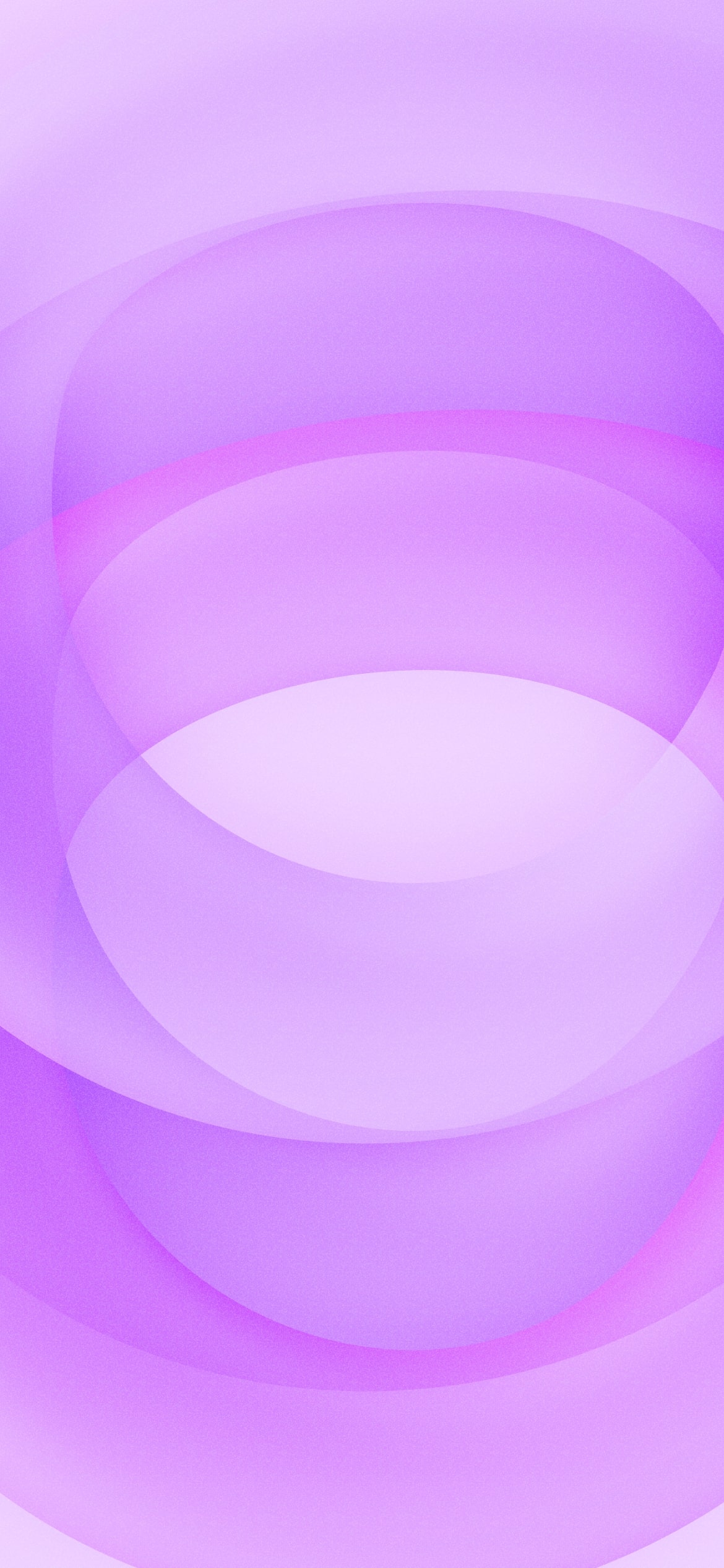 Purple iOS 19 wallpaper