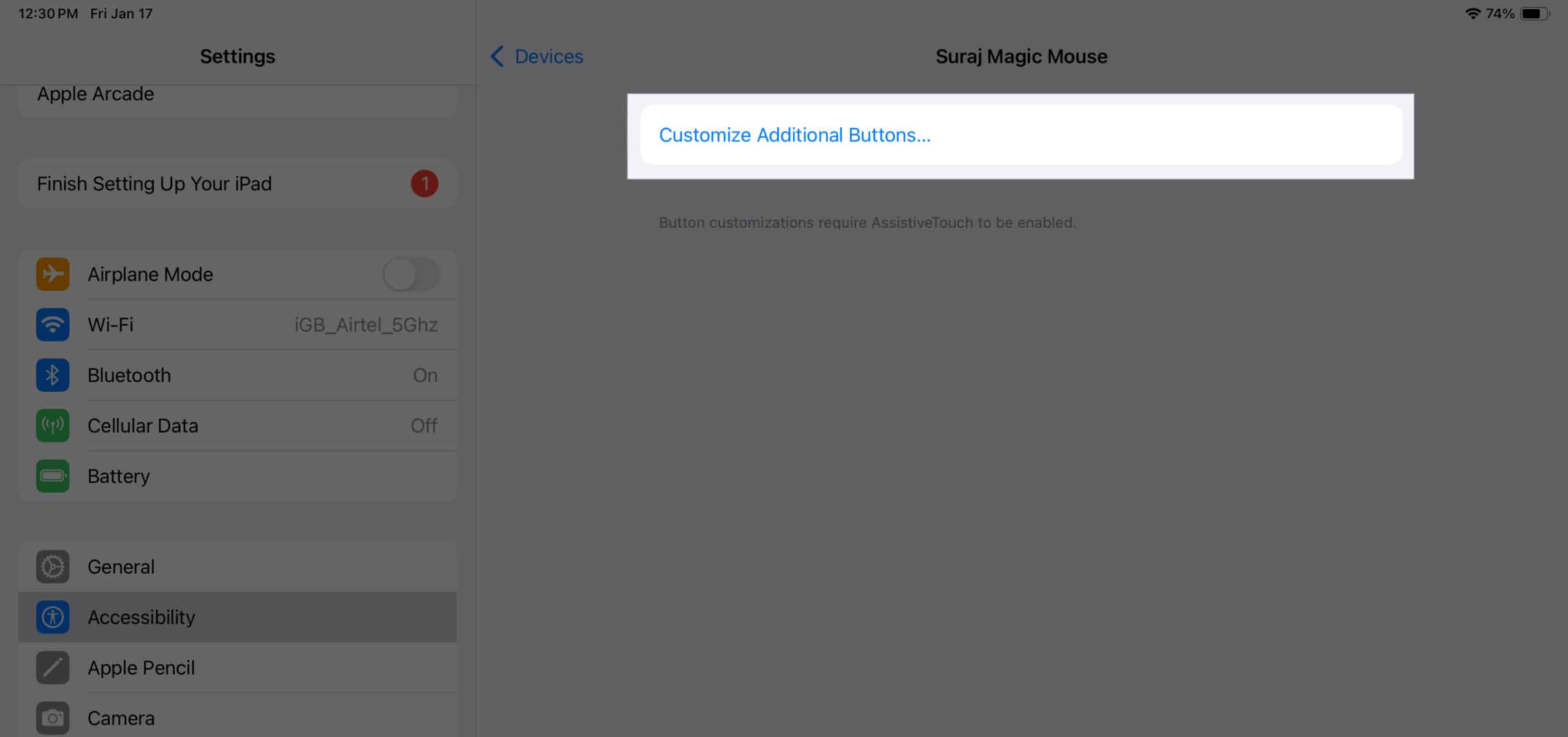 Customize Additional Buttons